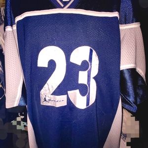 Retro jordan football jersey